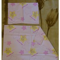   Scooby Doo/Kutyás ágyneműhuzat, rózsaszín (70x90 + 30x40 cm) - Naturtex