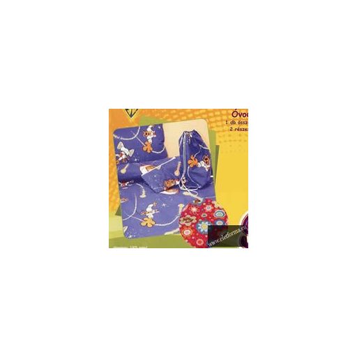 Scooby-Doo ovis szett: ágyneműhuzat (90x130 cm+40x50 cm)+ tornazsák, tisztasági csomag