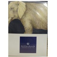   Billerbeck Bianka 3 részes pamut-szatén ágyneműhuzat, Elefánt