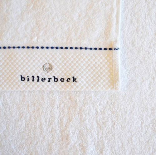Billerbeck rizskötésű törölköző, Fehér, 50x100 cm - Billerbeck 