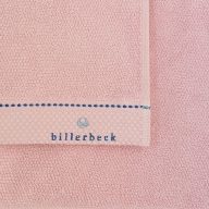   Billerbeck rizskötésű törölköző, Barackrózsaszín, 50x100 cm 
