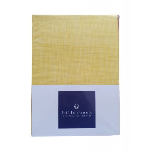 Billerbeck Bianka 3 részes pamut-szatén ágyneműhuzat, Sárga (382)