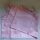 Billerbeck Elegante hengerpárna huzat, 40x15 cm, Rózsaszín csíkos (05)