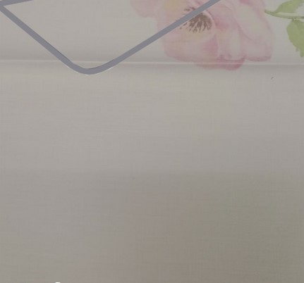 Billerbeck Bianka pamut kispárnahuzat, 36x48 cm, Virágos-rózsaszín