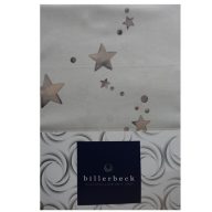   Billerbeck Bianka 3 részes pamut-szatén ágyneműhuzat, Csillagos - világos (454)