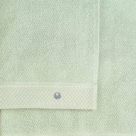   Billerbeck rizskötésű törölköző, Világoszöld, 70x140 cm 