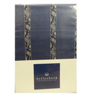   Billerbeck Bianka 3 részes pamut-szatén ágyneműhuzat, Kék tenger