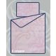 Billerbeck Bianka 4 részes pamut-szatén ágyneműhuzat, Pink jacquard (586)