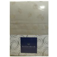   Billerbeck Bianka 4 részes pamut-szatén ágyneműhuzat, Capuccino jacquard (593)
