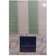   Billerbeck Bianka 4 részes pamut-szatén ágyneműhuzat, Zöld-bézs csíkos (599)