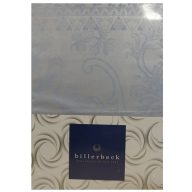   Billerbeck Bianka 4 részes pamut-szatén ágyneműhuzat, Kék jacquard (595)