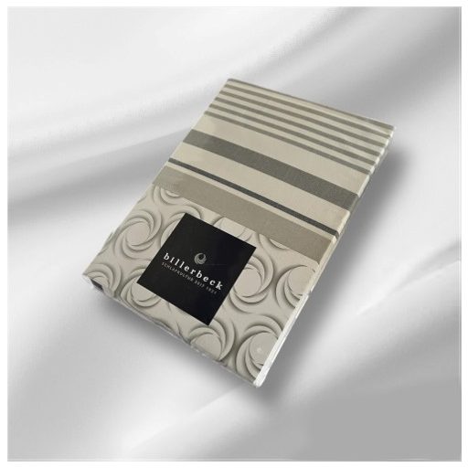 Billerbeck Bianka 3 részes pamut-szatén ágyneműhuzat, Capuccino (555)