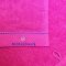 Billerbeck rizskötésű törölköző, Fukszia Pink, 30x50 cm (2 db)