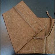   Billerbeck Elegante hengerpárna huzat, 40x15 cm, Barna kavicsos (23)