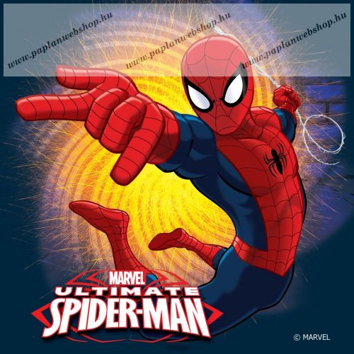 Pókember/Spider-Man díszpárna, 40x40 cm (620)