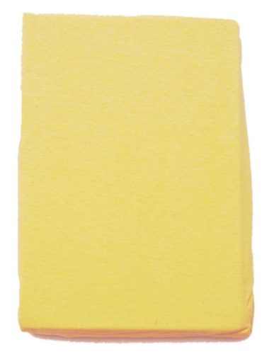 Pamutvászon lepedő, 220x240 cm, Sárga