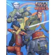 Star Wars Rebels pléd/takaró, 120x150 cm, Blue 