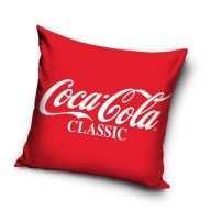 Coca Cola díszpárnahuzat, 40x40 cm