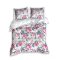 Pink virágos ágyneműhuzat (140x200 + 70x90 cm)
