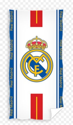 Real Madrid törölköző, Fehér, 70x140 cm (1176)
