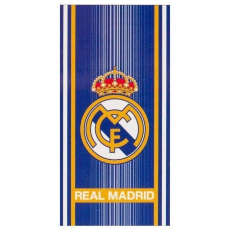 Real Madrid törölköző, Kék melírozott, 70x140 cm (3027)