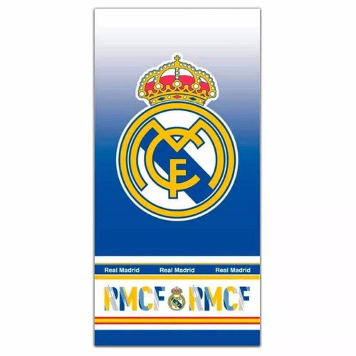 Real Madrid törölköző, kék, 70x140 cm (3011)