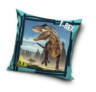 Jurassic World/T-Rex díszpárnahuzat, 40x40 cm (3002)
