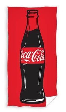 Coca cola törölköző, Bottle, 70x140 cm (3020)