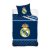 Real Madrid CF 2 részes ágyneműhuzat, Kék (100% pamut) (140x200+60x80 cm)