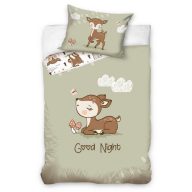 Őzike ágyneműhuzat (100x135+40x60 cm)