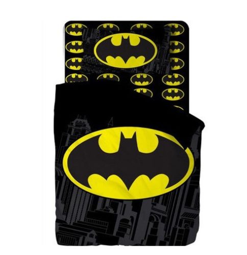 Batman ágytakaró-lepedő-párnahuzat szett (100 % pamut)