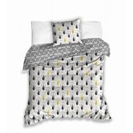   Villanykörte/izzó ágyneműhuzat (140x200 + 70x90 cm), 2 részes
