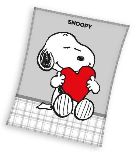 Snoopy ágytakaró/pléd, 150x200 cm