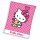 Hello Kitty mintás pléd/ágytakaró, 130x170 cm 