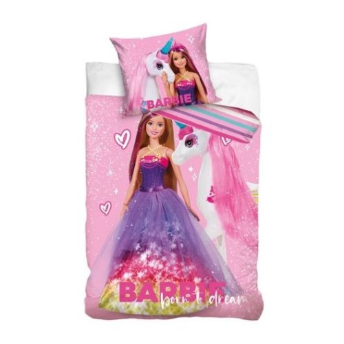Barbie ágyneműhuzat, Born to dream, 140x200+70x90 cm