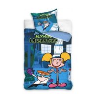   Carton Network ágyneműhuzat, Dexter, 140x200 + 70x90 cm (211021)