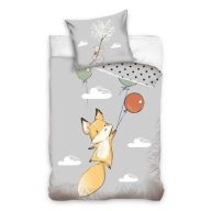 Lufis Róka ágyneműhuzat, 135x200 + 80x80 cm