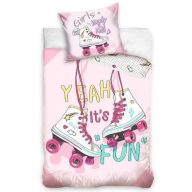   Görkörcsolya/Görkori ágyneműhuzat, Pink, 140x200 + 70x90 cm (203040)