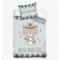 Wild and feel - Macis ágyneműhuzat, 140x200 + 60x70 cm