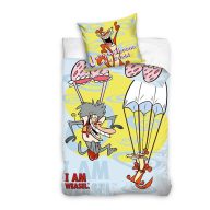   Carton Network ágyneműhuzat, Ejtőernyő, 140x200 + 70x90 cm (215005)