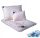 Billerbeck WOOL CLASSIC paplan, párna, kispárna gyapjú családi garnitúra, 1 db 200x220 + 2db 70x90 + 2 db 36x48 cm (2400 g)