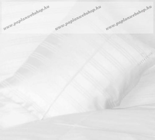 Billerbeck Réka nagypárnahuzat, Fehér-keskeny csíkos, 70x90 cm