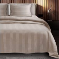 Billerbeck Réka ágyneműhuzat, Barna/Kapucíner, 3 részes