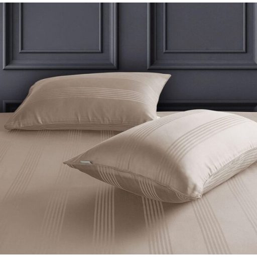 Billerbeck Réka ágyneműhuzat, Barna/Kapucíner, 3 részes