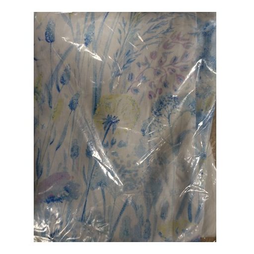 Billerbeck huzat, oldaltfekvő párnához, Kék-fehér