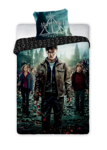 Harry Potter ágyneműhuzat, 140x200 + 70x90 cm (003)