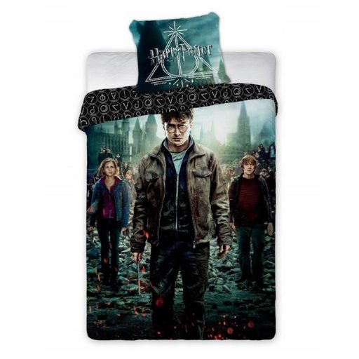 Harry Potter ágyneműhuzat, 140x200 + 70x90 cm (003)