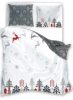 Christmas/Karácsonyi ágyneműhuzat, Grey Rénszarvas, 140x200 + 70x90 cm (018)