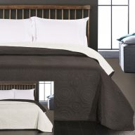   Elegancia Anthony ágytakaró, Black-White, 170x210 cm (9862)