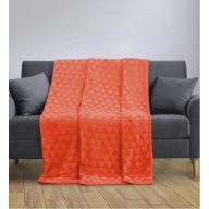 Plüss pléd, Clyde - Bordó, 150x200 cm